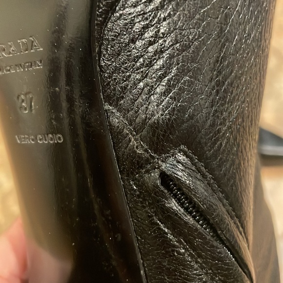 Authentic Prada Black Ankle boots - ‼️PRICE DROP - Picture 6 of 16